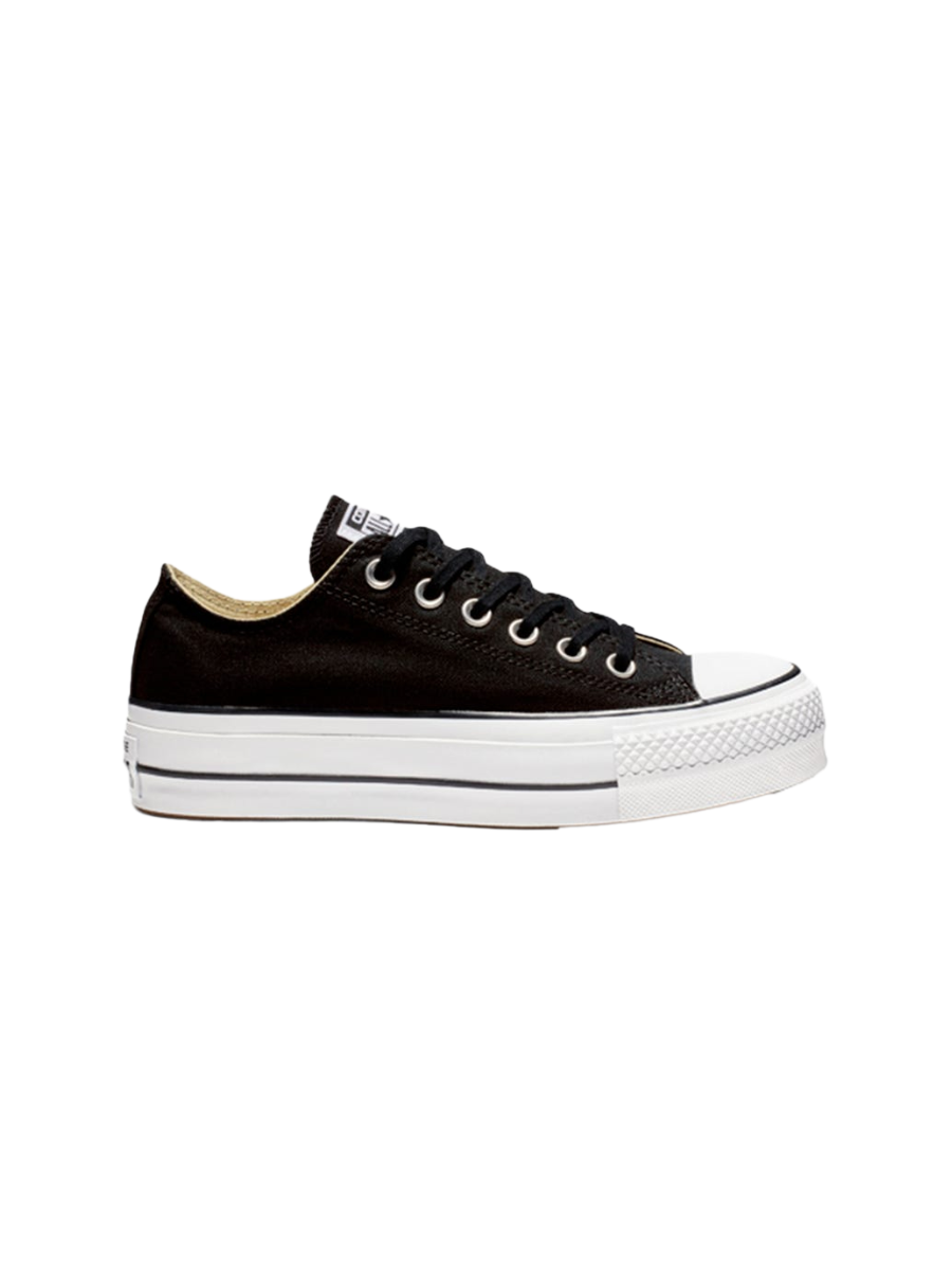 Картинка Кеды Converse Chuck Taylor All Star Platform Canvas Low Top Black