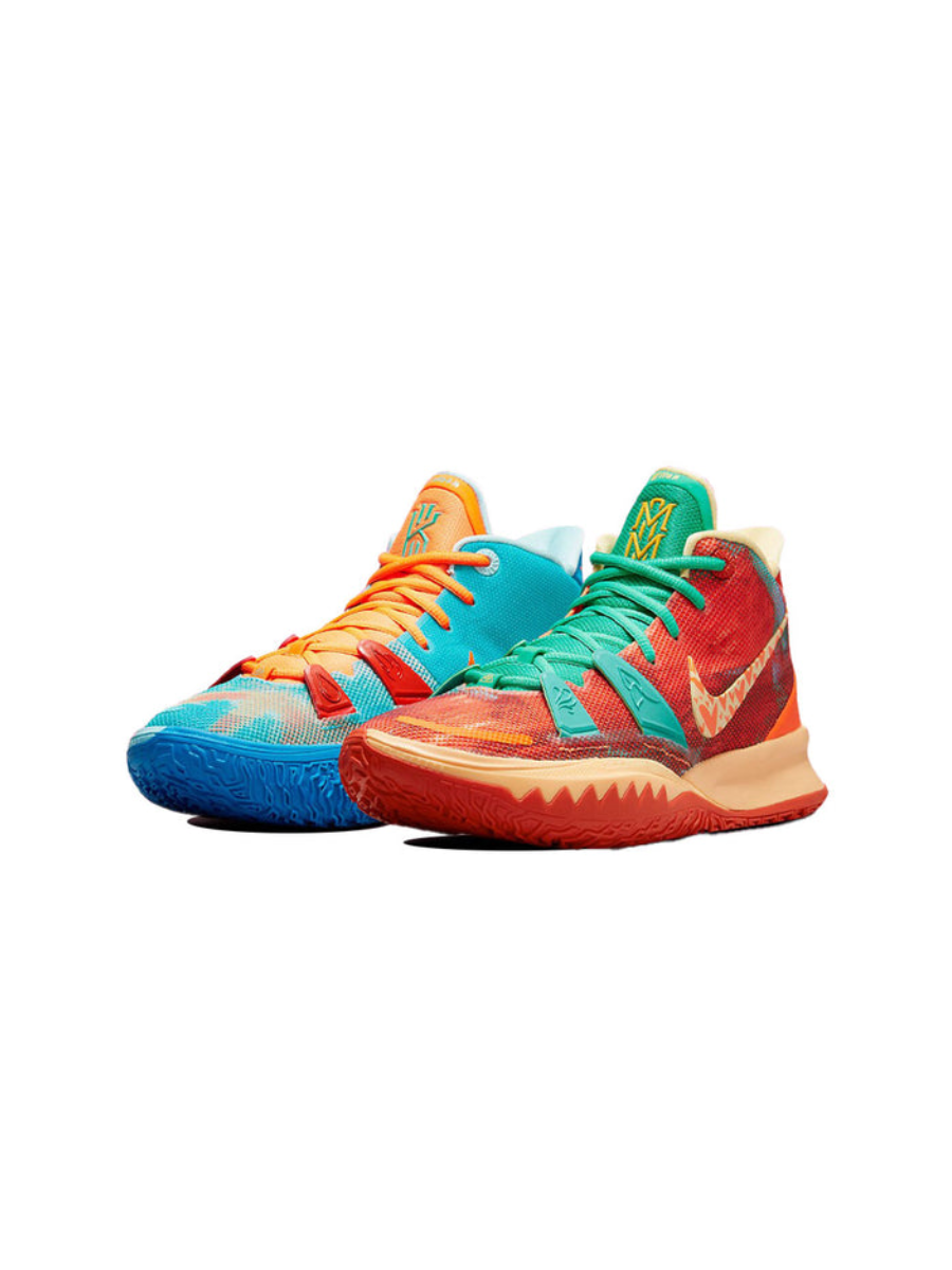 Картинка Кроссовки Nike Kyrie 7 x Sneaker Room Mom Blue Orange