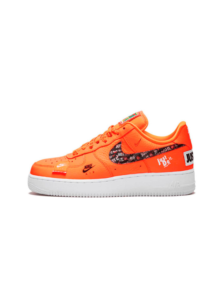 Картинка Кроссовки для ходьбы Nike Air Force 1 07 Just Do It Pack Orange