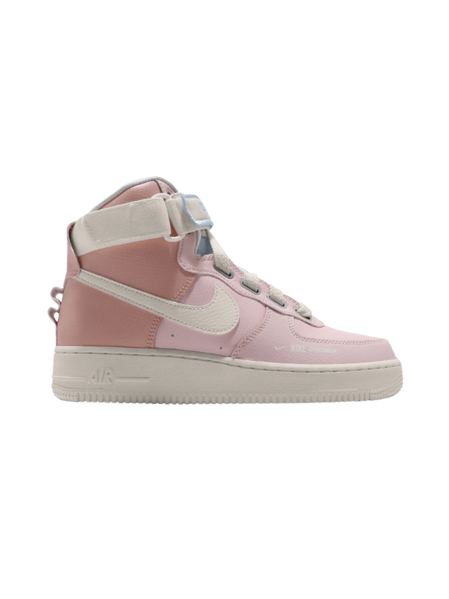 Картинка Кроссовки Nike Air Force 1 High Utility Force Is Female Echo Pink Sail