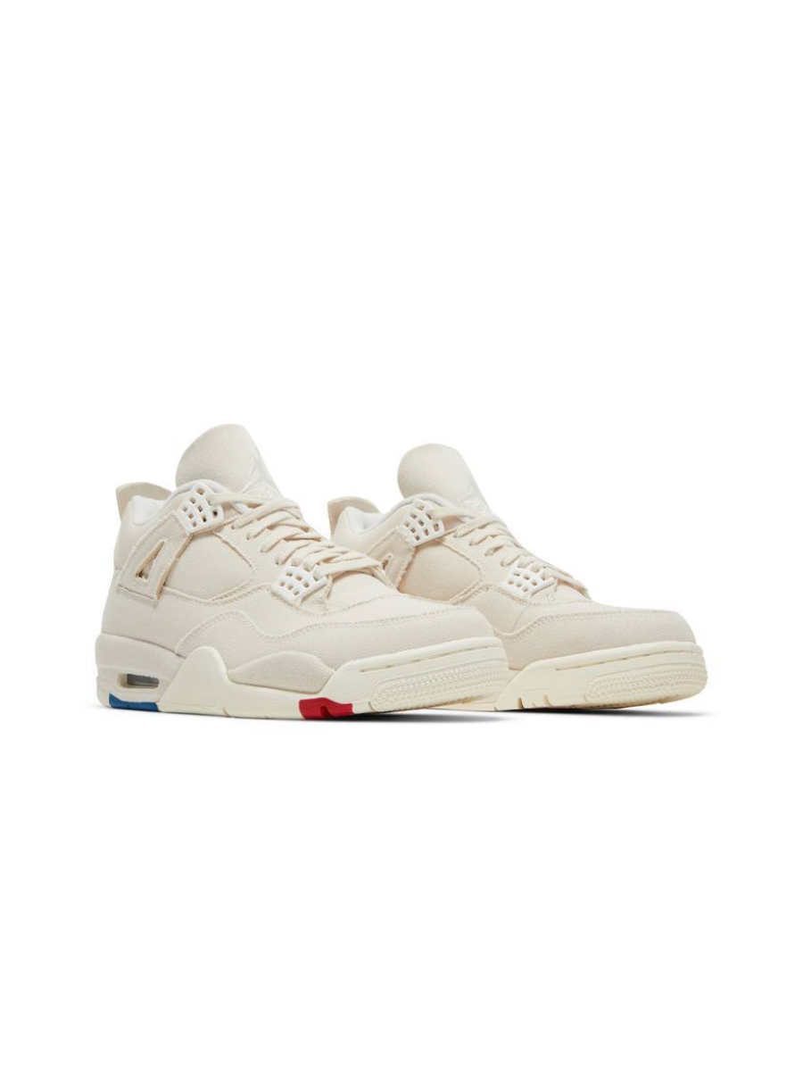 Картинка Кроссовки спортивные повседневные Nike Air Jordan 4 Blank Canvas