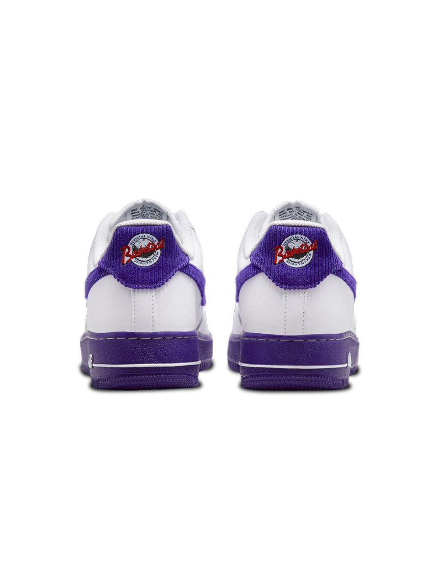 Картинка Кроссовки Nike Air Force 1 07 LV8 EMB White Court Purple