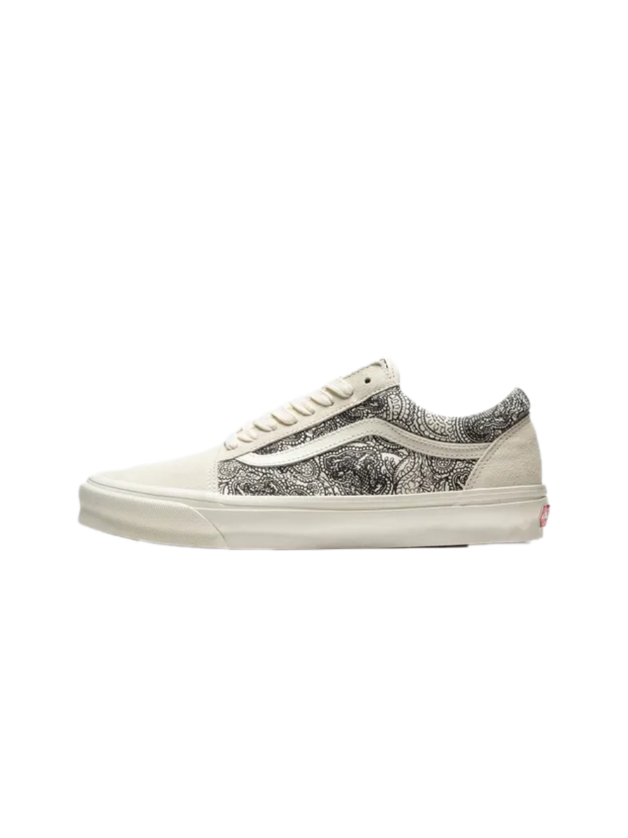 Картинка Кеды летние для подростков Vans Vault UA OG Old Skool LX Paisley