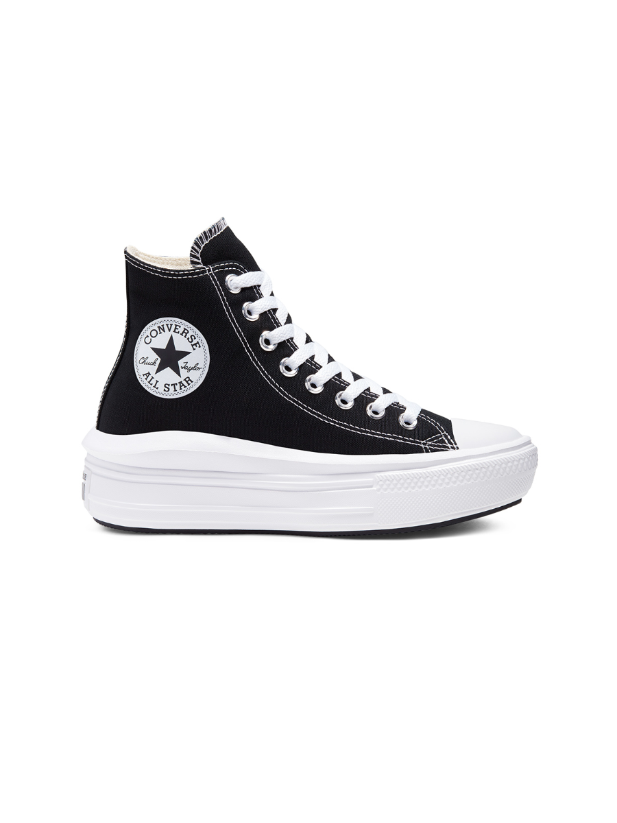 Картинка Кеды Converse Chuck Taylor All Star Move High Top Black