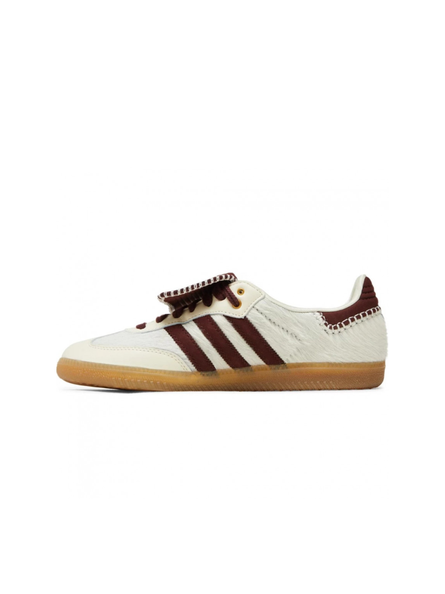 Картинка Кроссовки Adidas X Wales Bonner Samba Pony Tonal Cream White