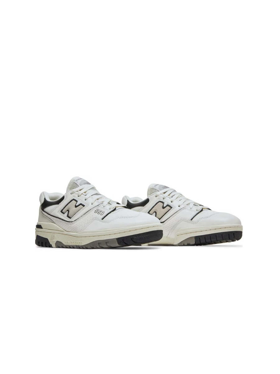 Картинка Кроссовки летние спортивные New Balance 550 Cream Black