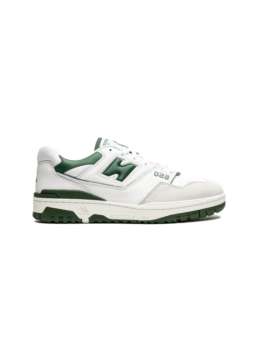 Картинка Кроссовки для повседневной носки New Balance 550 White Green