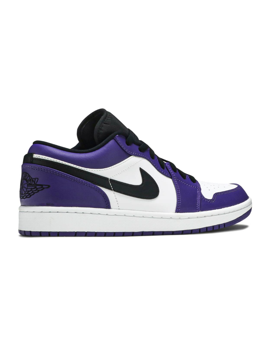 Картинка Кроссовки весенние Nike Air Jordan 1 Low Court Purple White