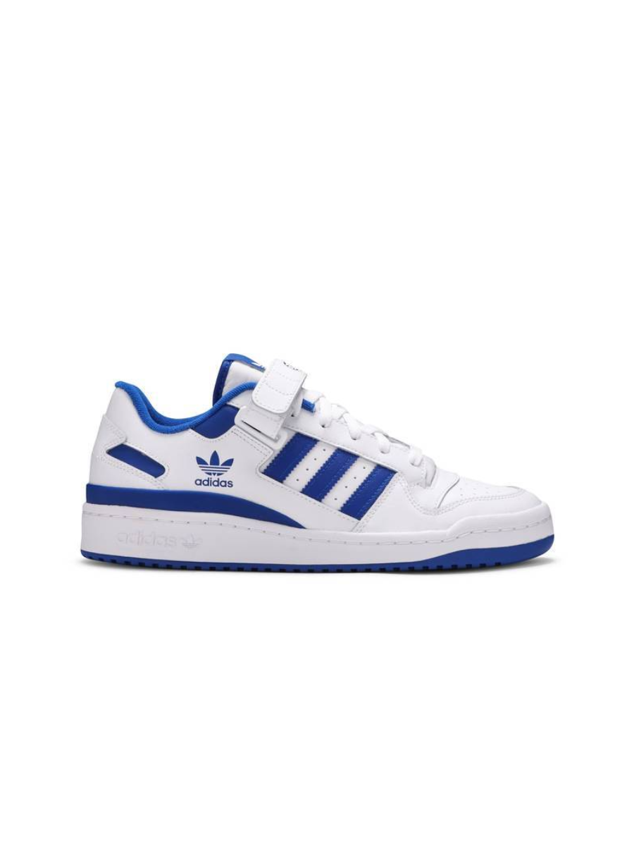 Картинка Кроссовки баскетбольные Adidas Forum 84 Low White Royal Blue