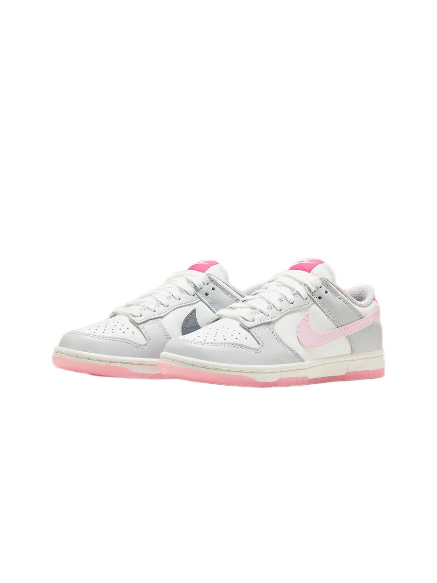 Картинка Кроссовки демисезонные кожаные Nike Dunk Low 520 Pack Pink