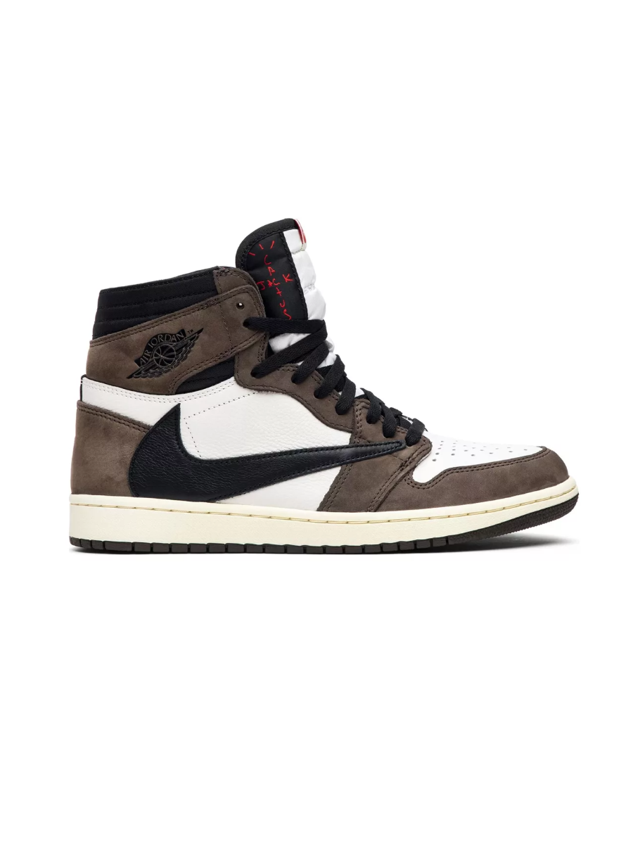 Картинка Кроссовки Nike Air Jordan 1 Retro High OG SP Travis Scott Mocha