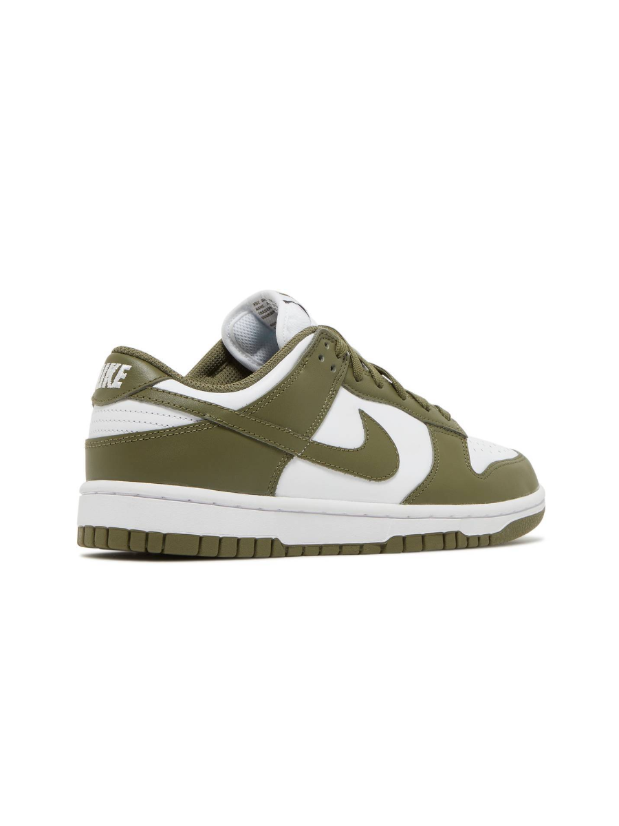 Картинка Кроссовки кожаные демисезонные Nike Dunk Low Medium Olive