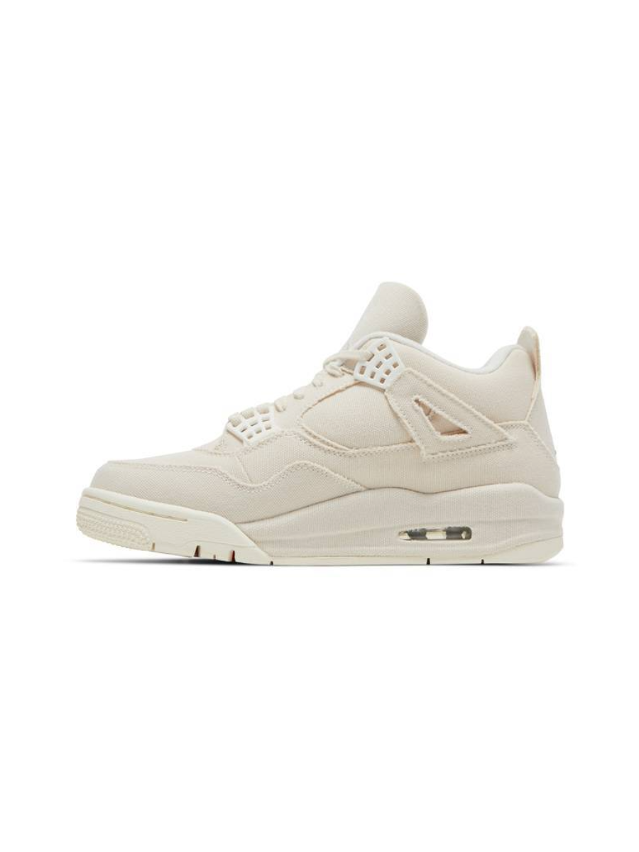 Картинка Кроссовки спортивные повседневные Nike Air Jordan 4 Blank Canvas