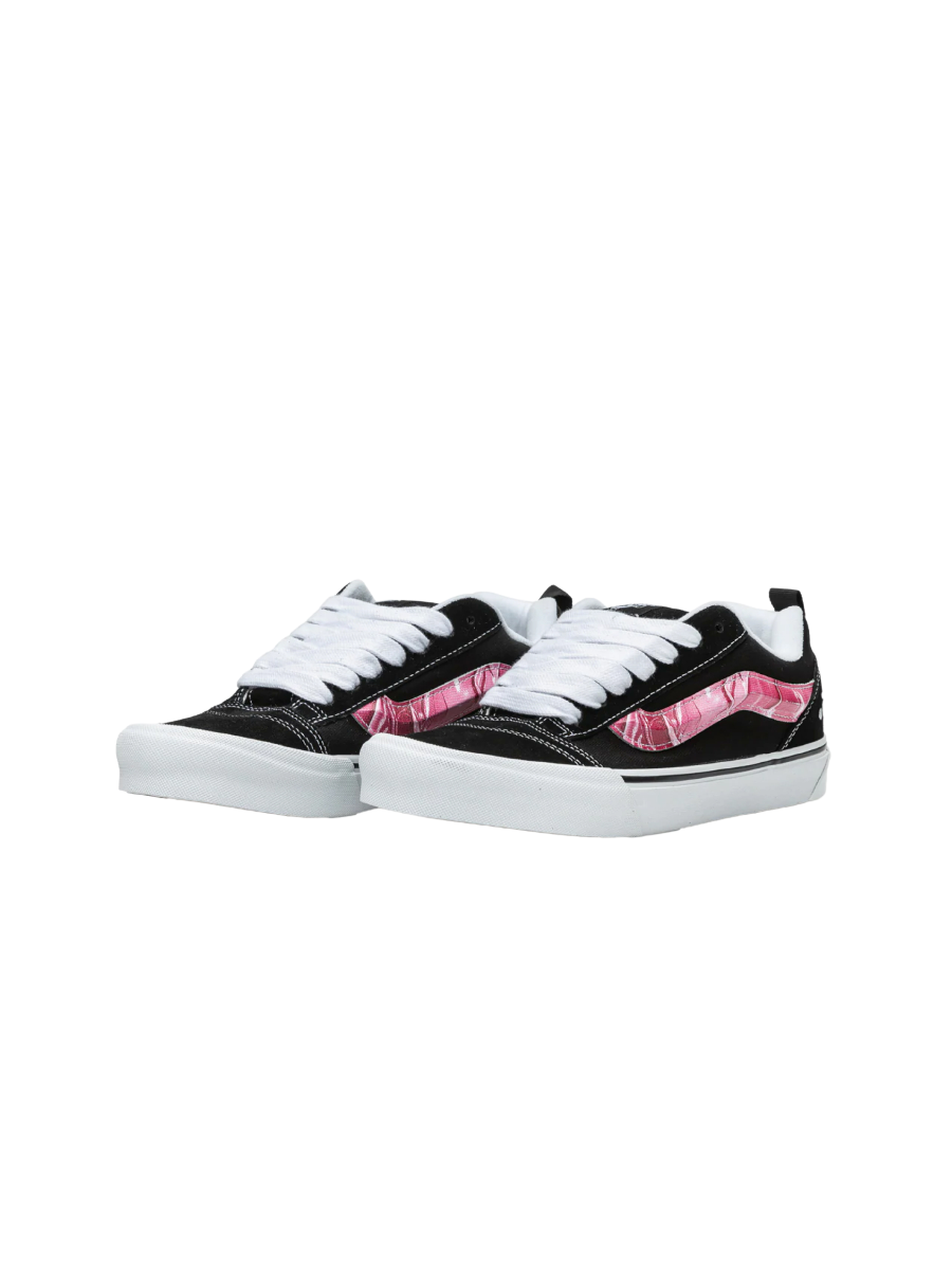 Картинка Кеды летние унисекс Vans x Peaches Knu Skool Black Pink