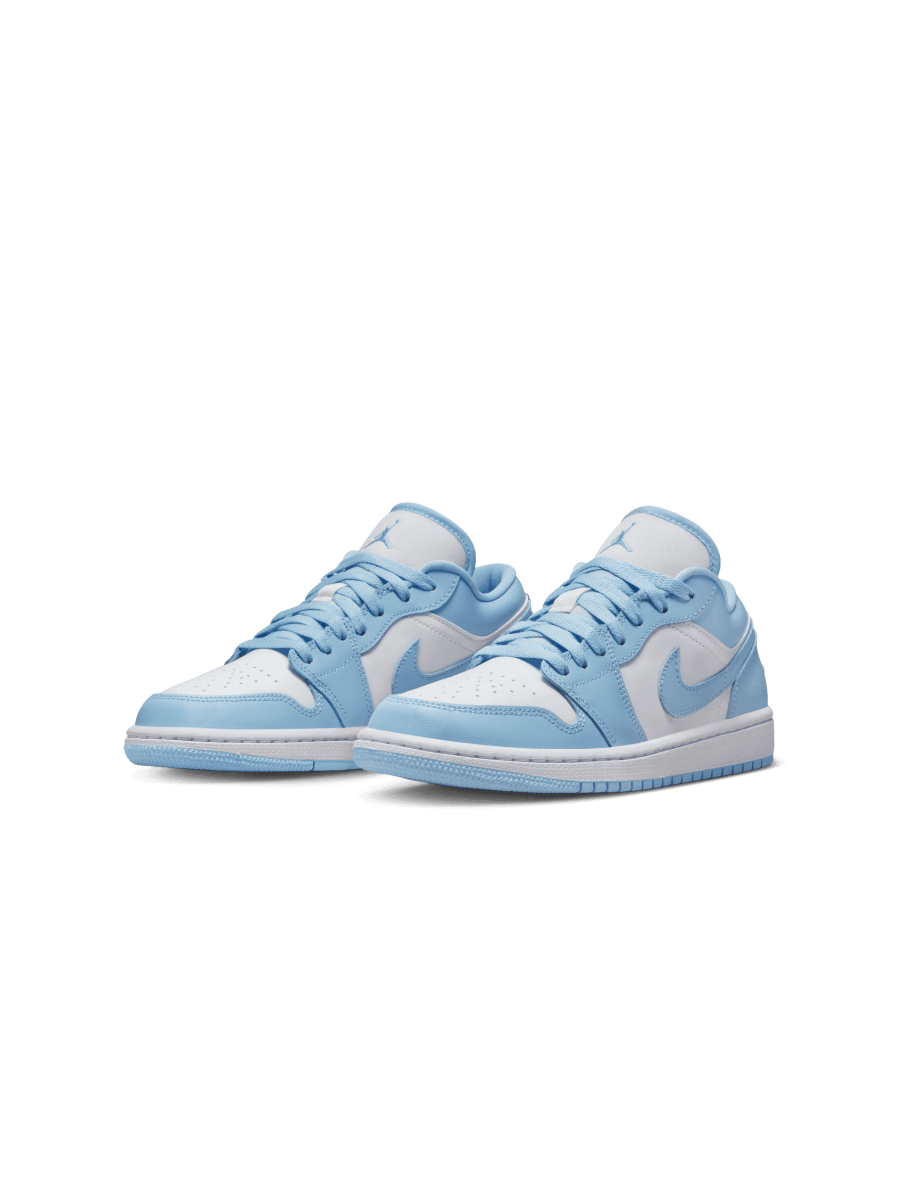 Картинка Кроссовки дышащие Nike Air Jordan 1 Low White Blue