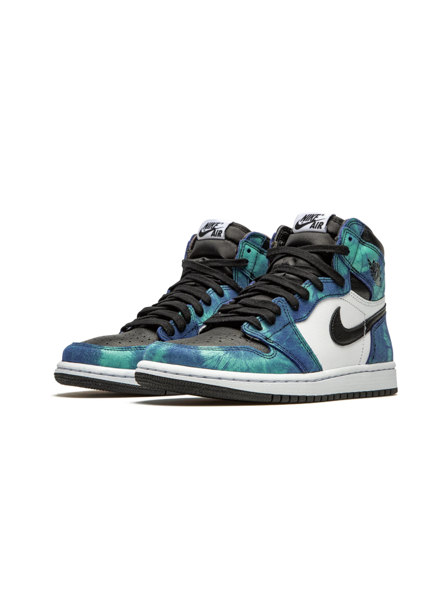 Картинка Кроссовки Nike Air Jordan 1 Retro High OG Td Tie-Dye