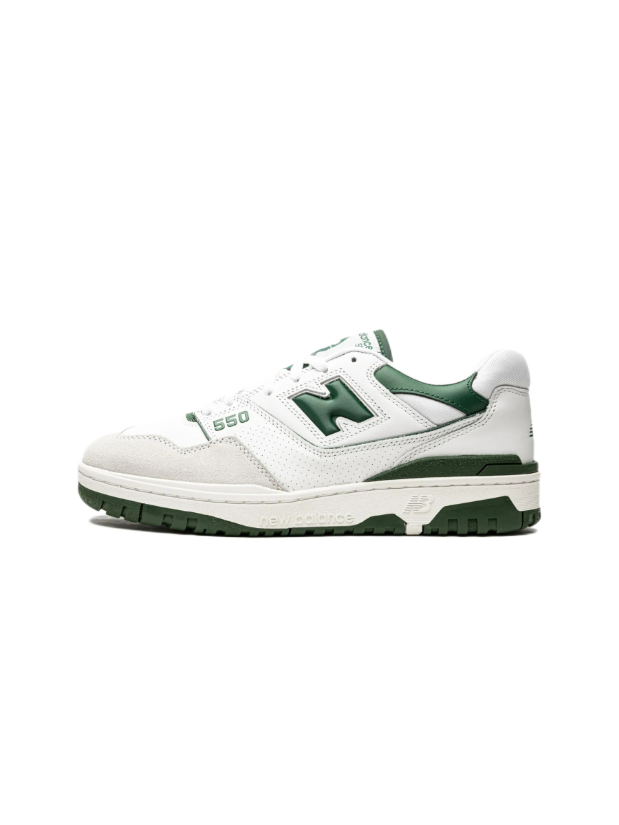 Картинка Кроссовки для повседневной носки New Balance 550 White Green