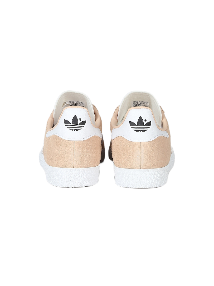 Картинка Кроссовки женские низкие с мехом Adidas Gazelle Peach