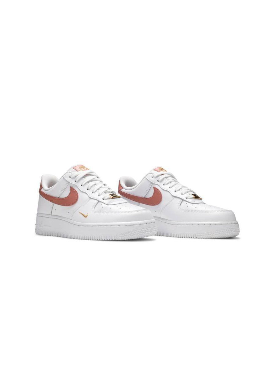 Картинка Кроссовки женские осенние Nike Air Force 1 Low White Rust Pink