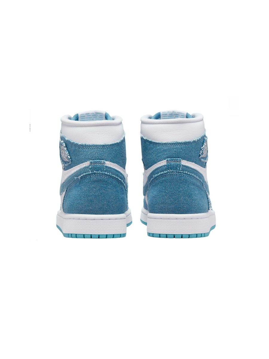 Картинка Кроссовки высокие баскетбольные Nike Air Jordan 1 High Denim