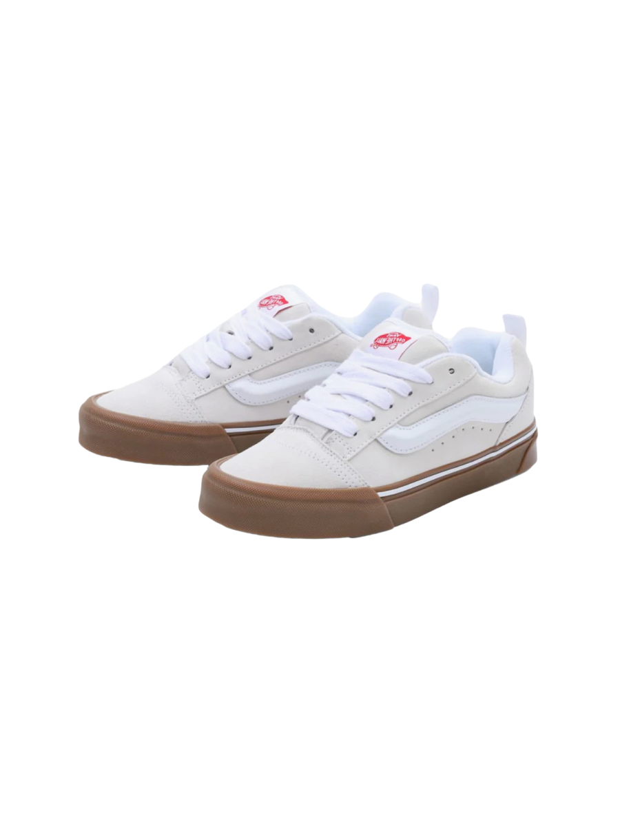 Картинка Кеды летние для ходьбы Vans Knu Skool White Gum