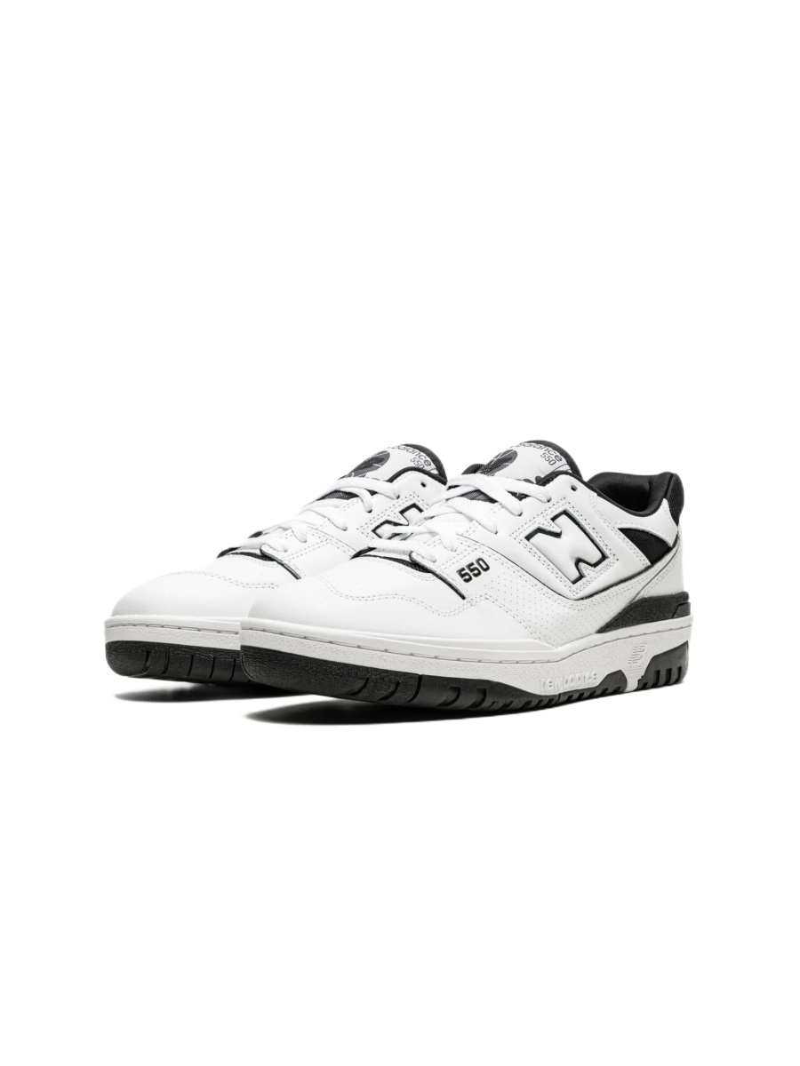 Картинка Кроссовки для тенниса туризма New Balance 550 Black White