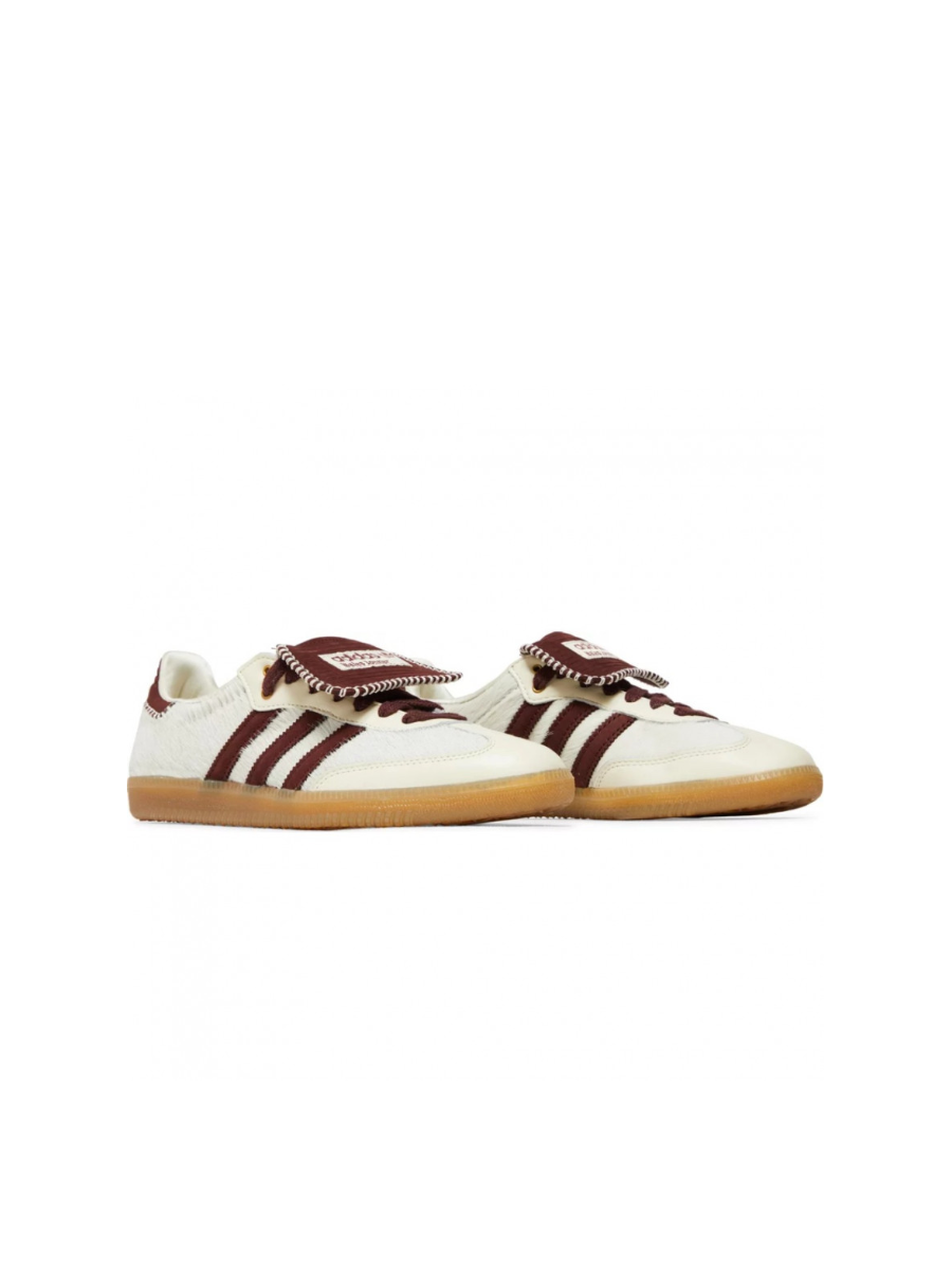 Картинка Кроссовки Adidas X Wales Bonner Samba Pony Tonal Cream White