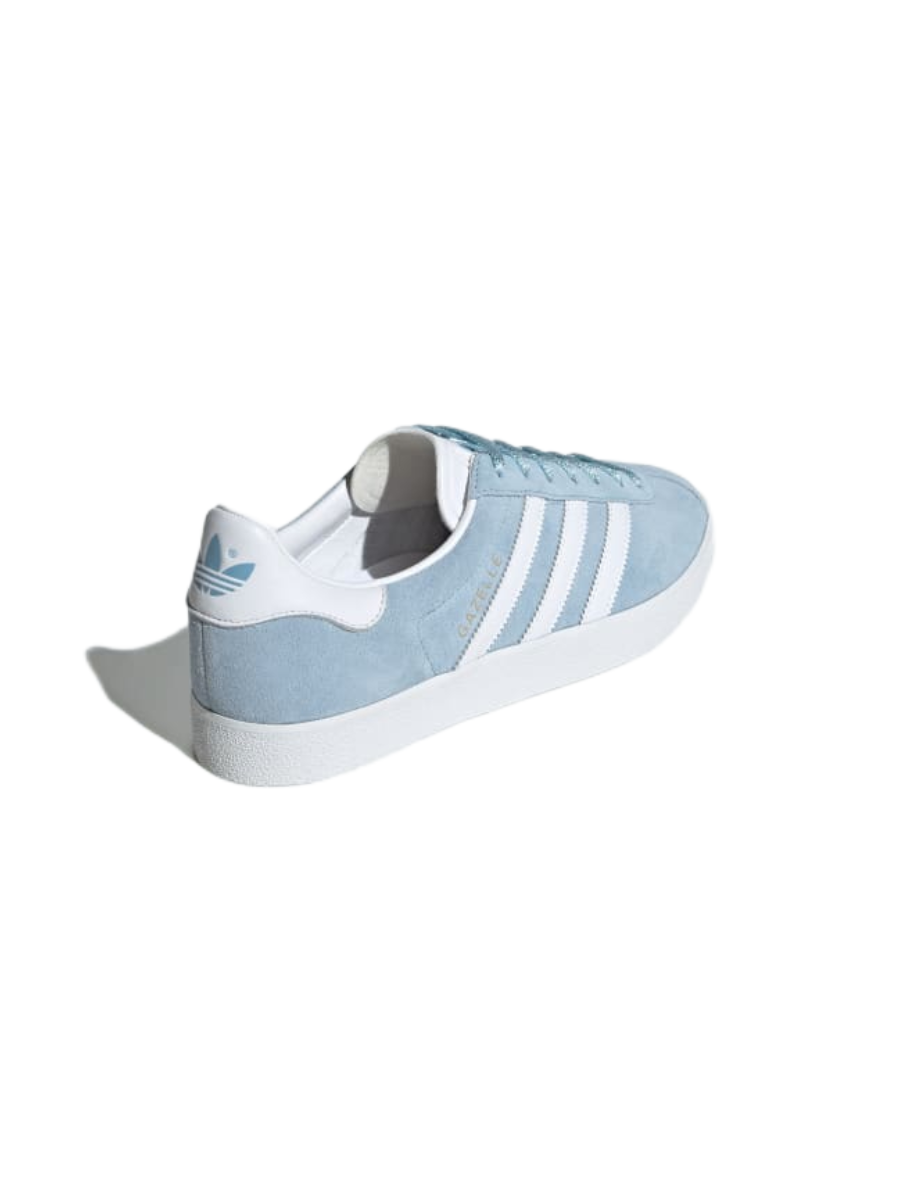 Картинка Кроссовки летние замшевые Adidas Gazelle Blue White