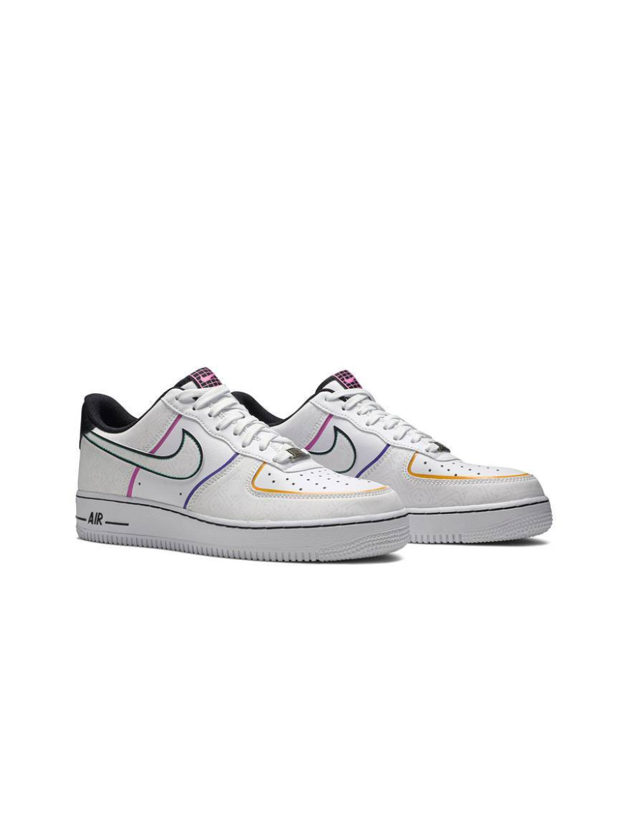 Картинка Кроссовки разноцветные Nike Air Force 1 Low Day Of The Dead