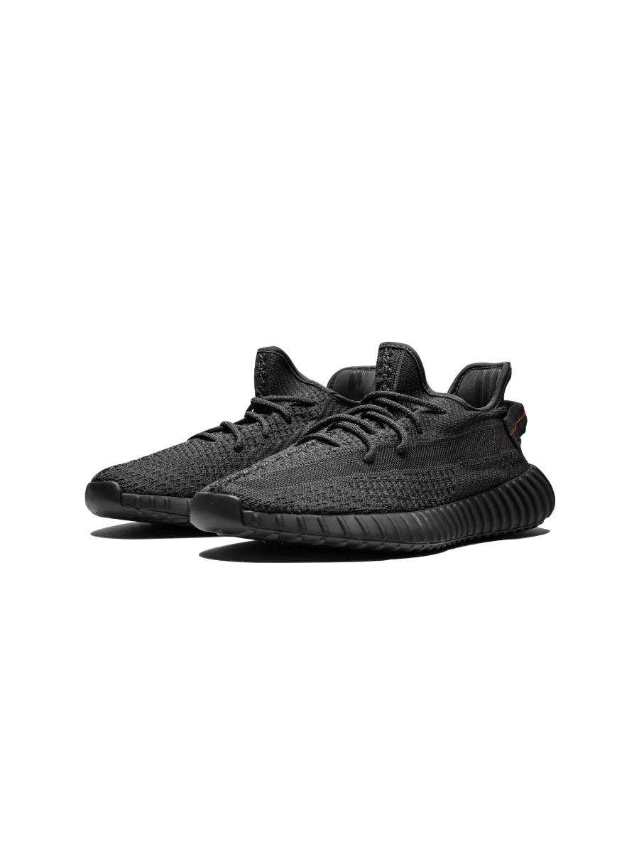 Картинка Кроссовки Adidas Yeezy 350 Black Grey Lux