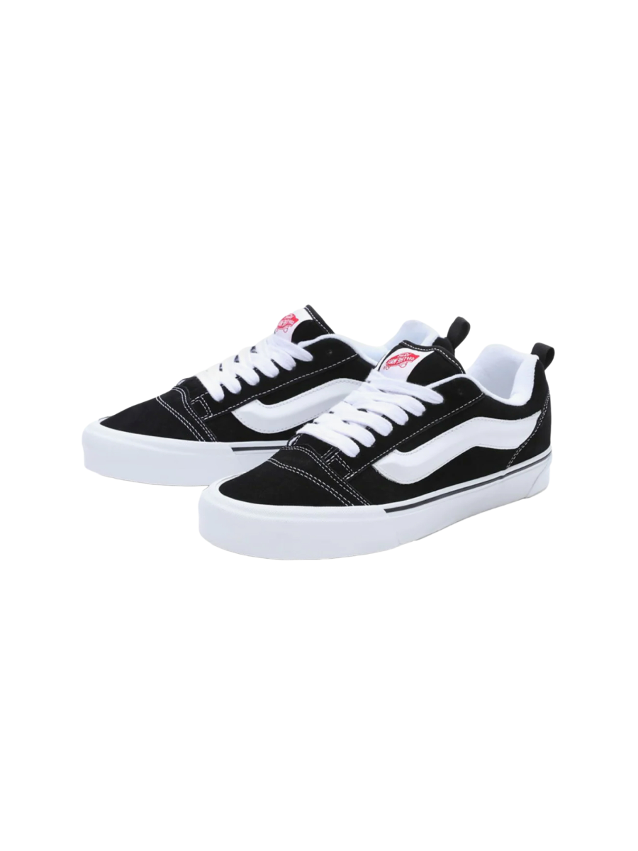 Картинка Кеды летние низкие для ходьбы Vans Knu Skool Black