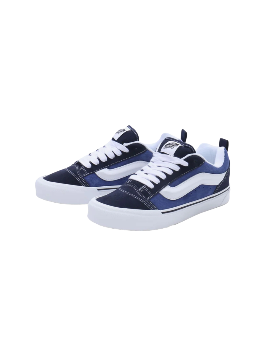 Картинка Кеды осенние весенние Vans Knu Skool Navy White