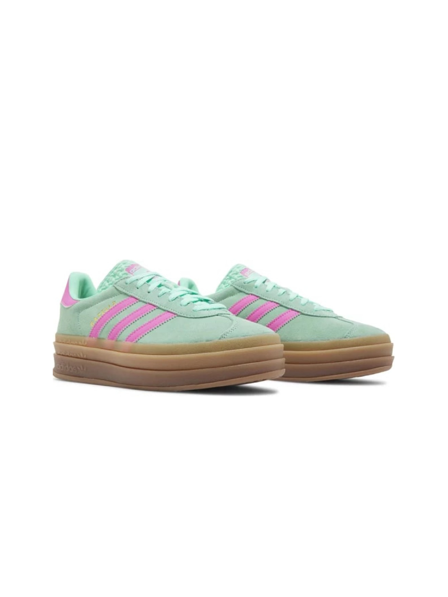 Картинка Кроссовки детские низкие Adidas Gazelle Bold Mint Pink