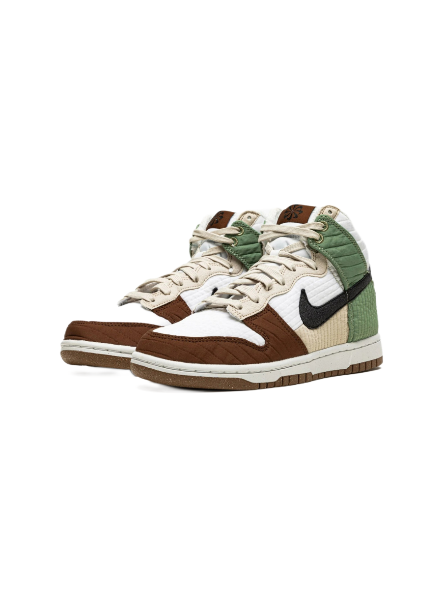 Картинка Кроссовки зимние с мехом Nike Dunk High WMNS Next Nature Summit White 