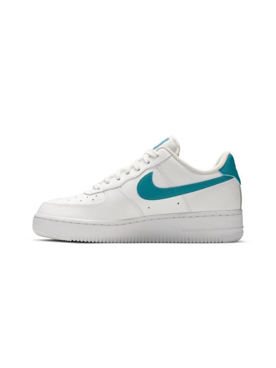 Картинка Кроссовки баскетбольные Nike Air Force 1 '07 White Teal Nebula