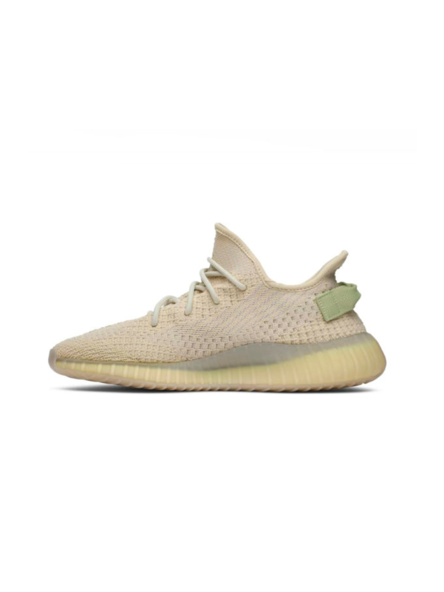 Картинка Кроссовки дышащие с сеткой беговые Adidas Yeezy Boost 350 V2