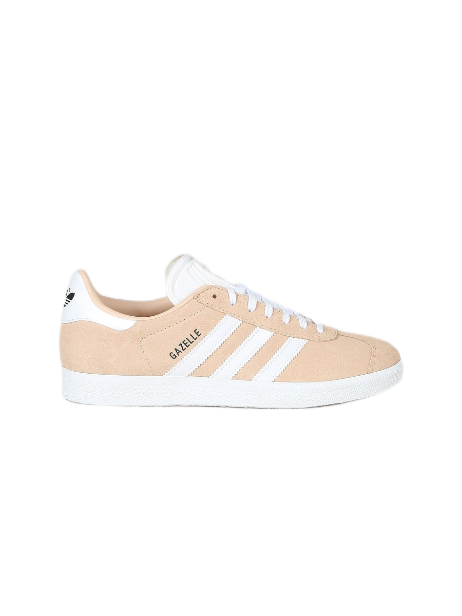 Картинка Кроссовки женские низкие с мехом Adidas Gazelle Peach