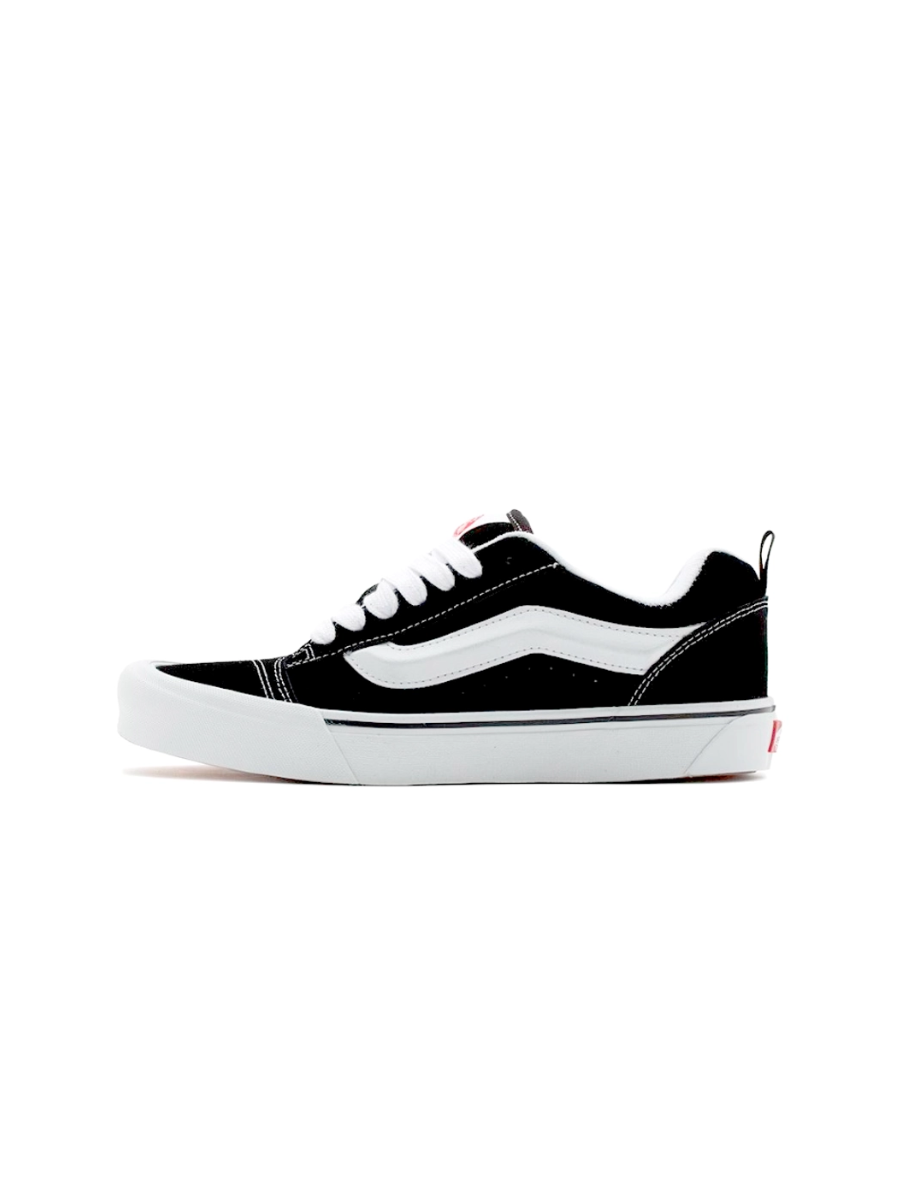 Картинка Кеды летние Vans Knu Skool Black True White