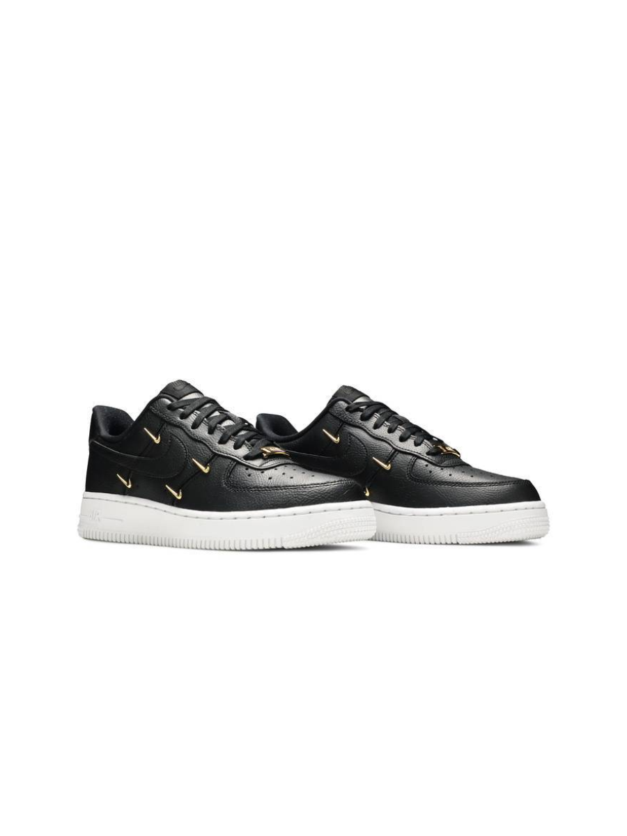 Картинка Кроссовки мужские Nike Air Force 1 07 LX Sisterhood - Black Metallic Gold