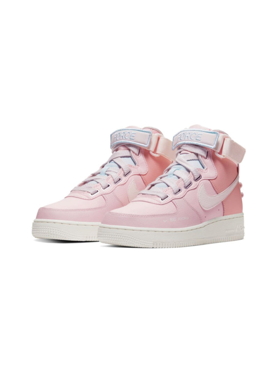 Картинка Кроссовки Nike Air Force 1 High Utility Force Is Female Echo Pink Sail