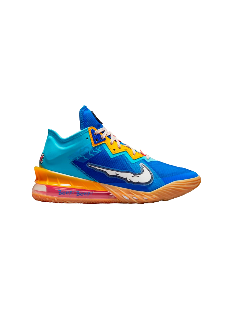 Картинка Кроссовки Nike  Lebron 18 Low Wile E. Vs Roadrunner Space Jam