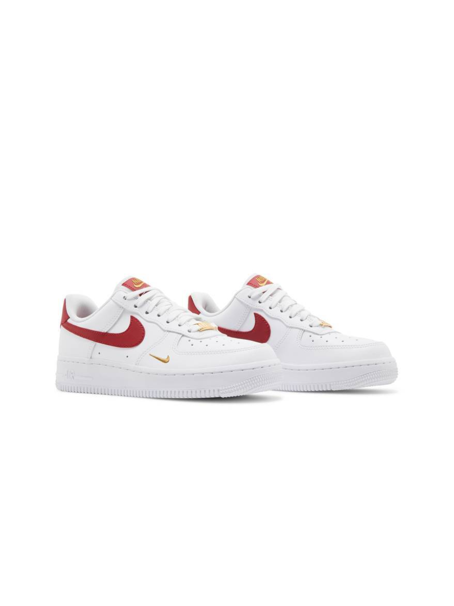 Картинка Кроссовки Nike Air Force 1 Low Essential Gym Red Mini Swoosh