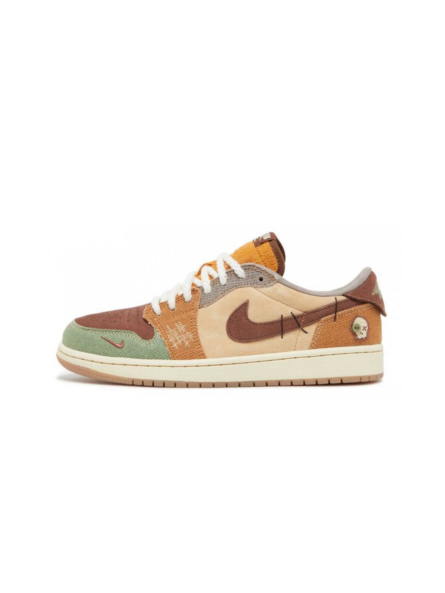 Картинка Кроссовки Nike Air Jordan 1 Low Voodoo OG Zion Williamson