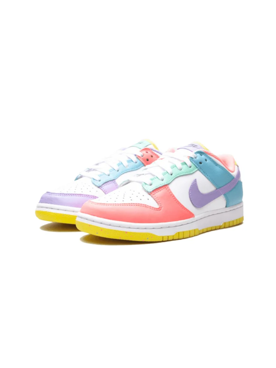 Картинка Кроссовки подростковые разноцветные Nike Dunk Low SE Easter Pastel Multi