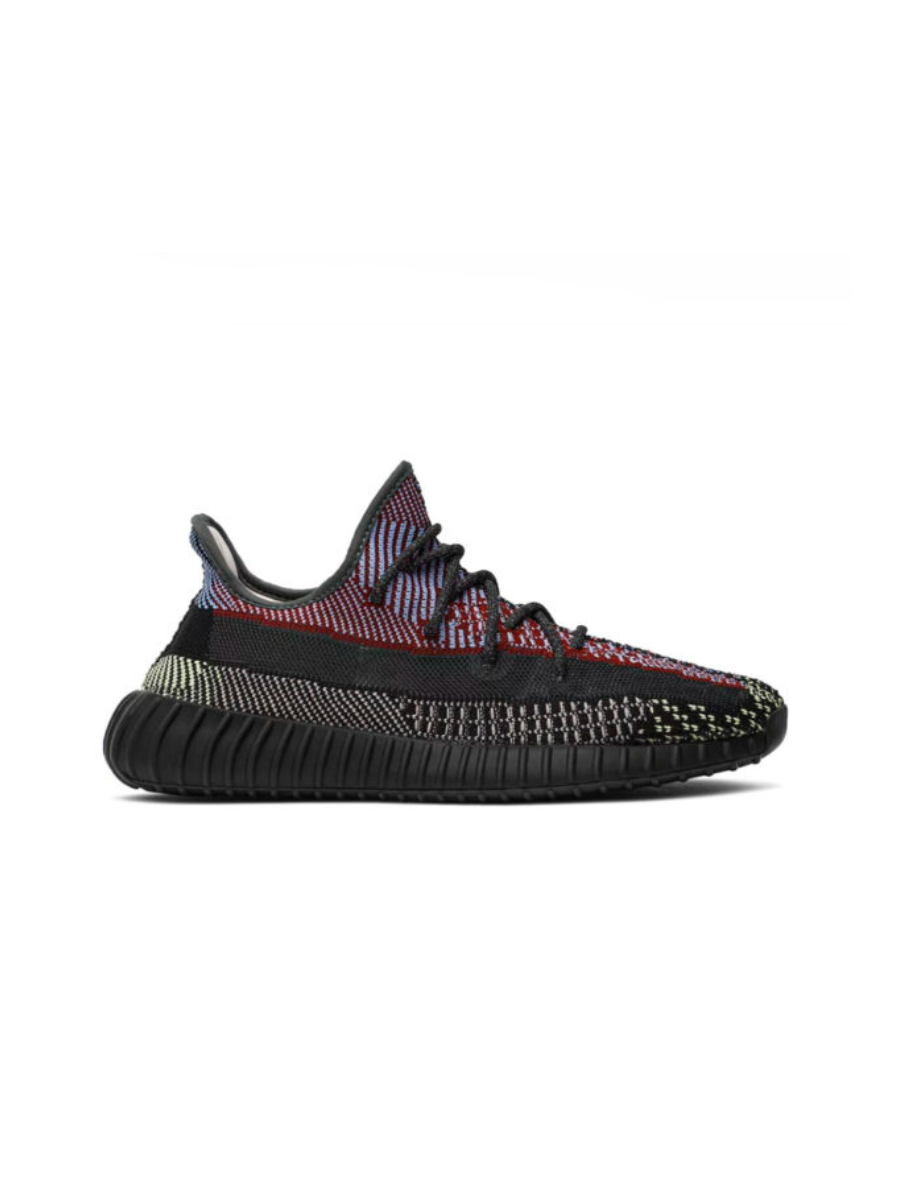 Картинка Кроссовки замшевые с сеткой Adidas Yeezy Boost 350 V2 Yecheil