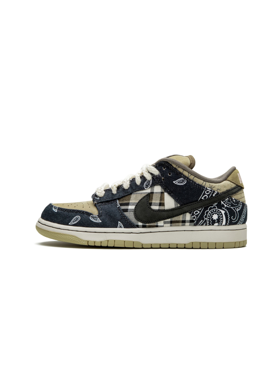 Картинка Кроссовки дышащие Travis Scott x Nike SB Dunk Low Cactus Jack