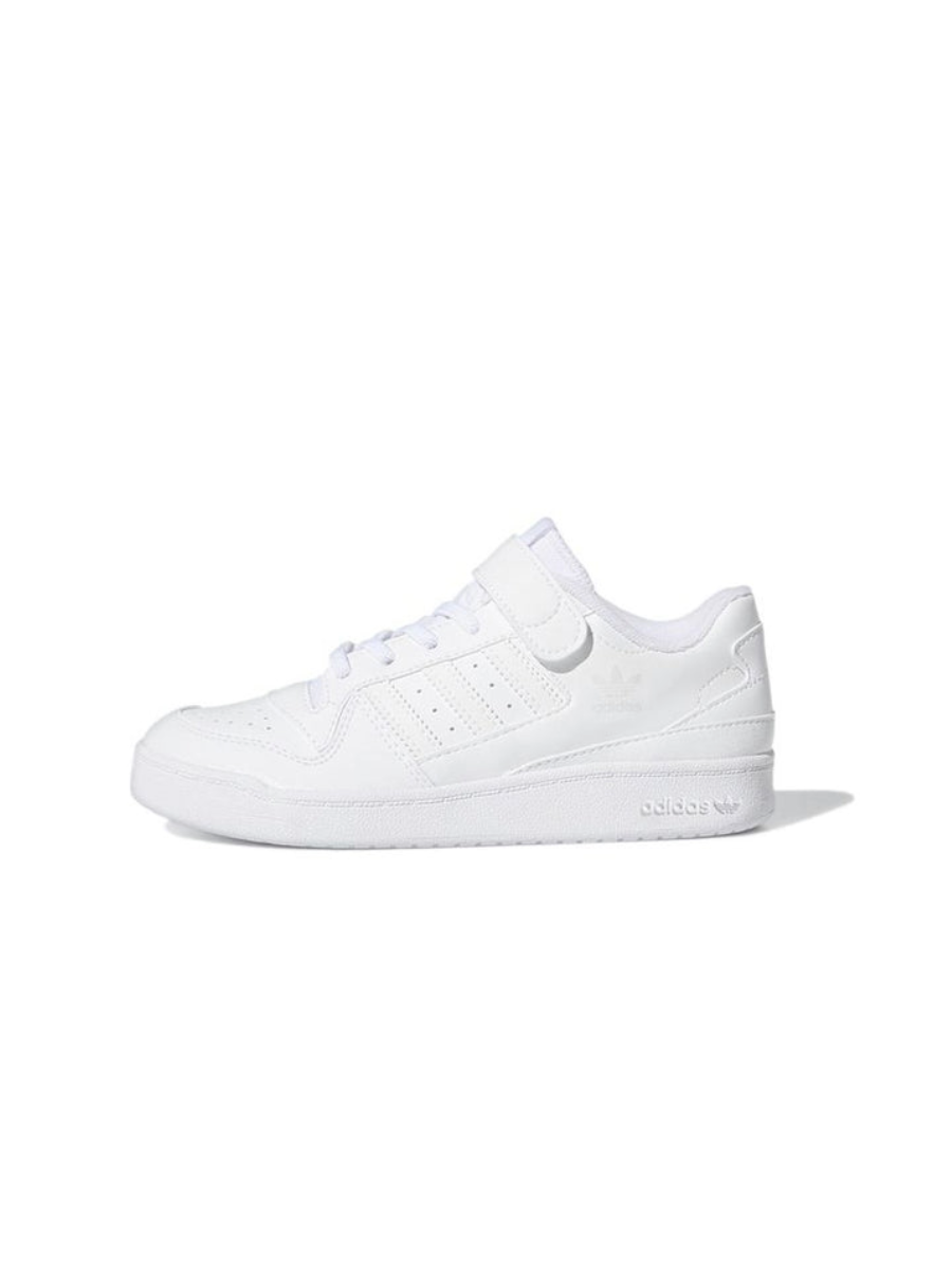 Картинка Кроссовки мужские кожаные Adidas Forum 84 Low Triple White