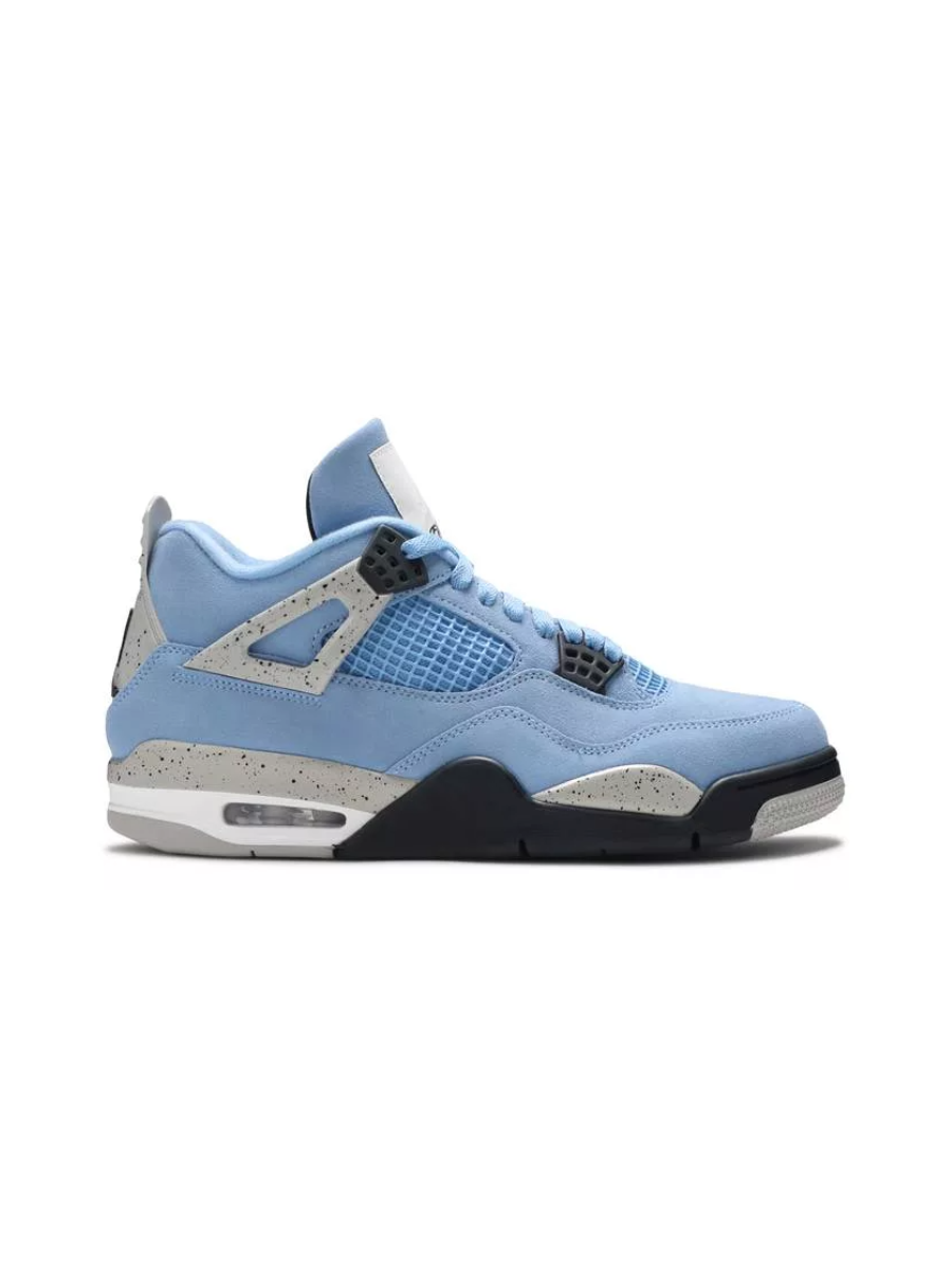 Картинка Кроссовки спортивные треккинговые Nike Air Jordan 4 University Blue UNC