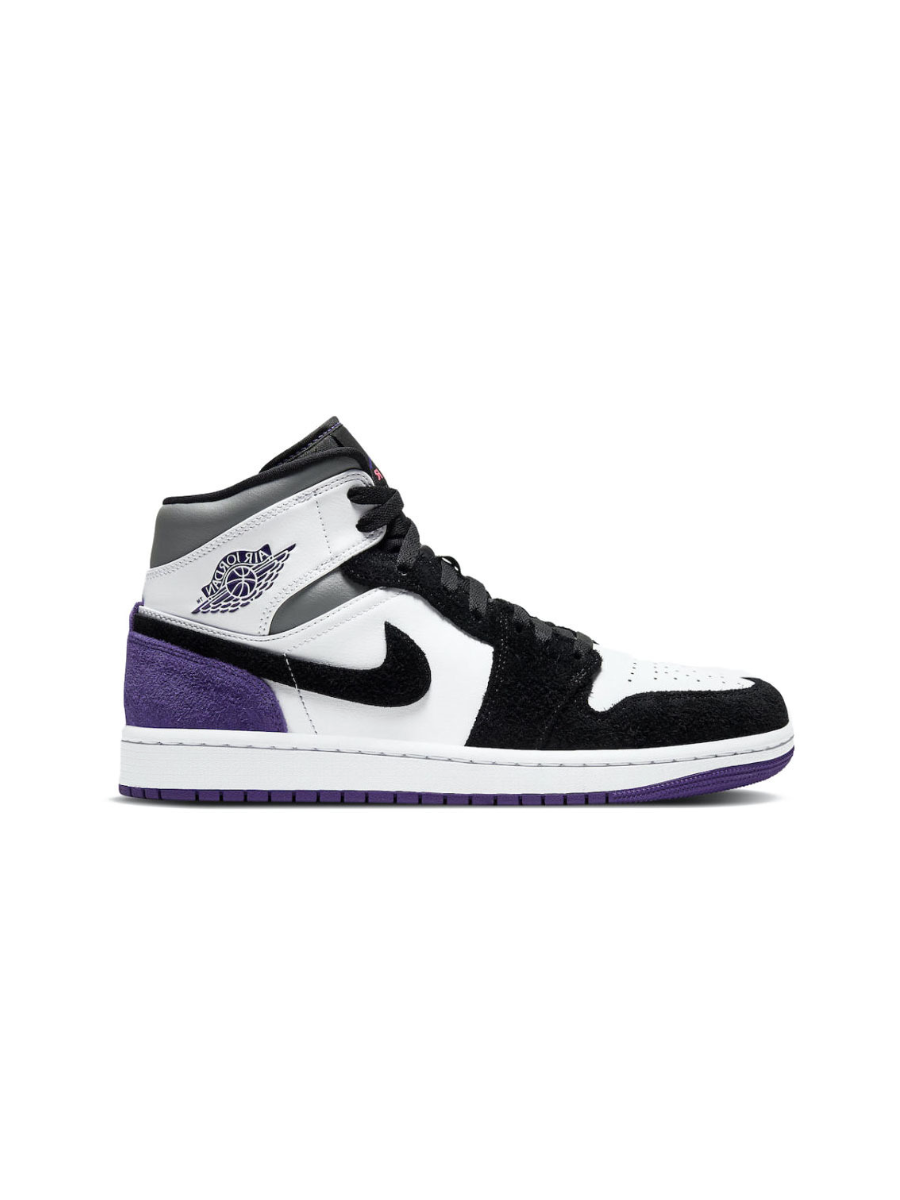 Картинка Кроссовки женские демисезонные Nike Air Jordan 1 Mid SE Purple