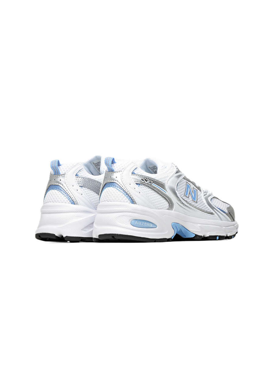 Картинка Кроссовки волейбольные New Balance 530 White Blue Silver